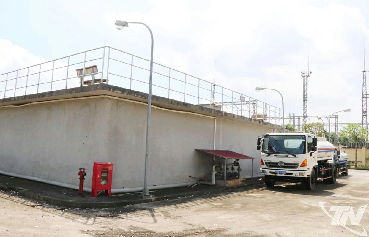 Nhà máy xử lý nước thải Khu công nghiệp Điềm Thụy đảm bảo xử lý cơ   bản lượng nước thải của hơn hơn 20 nhà máy sản xuất công nghiệp.