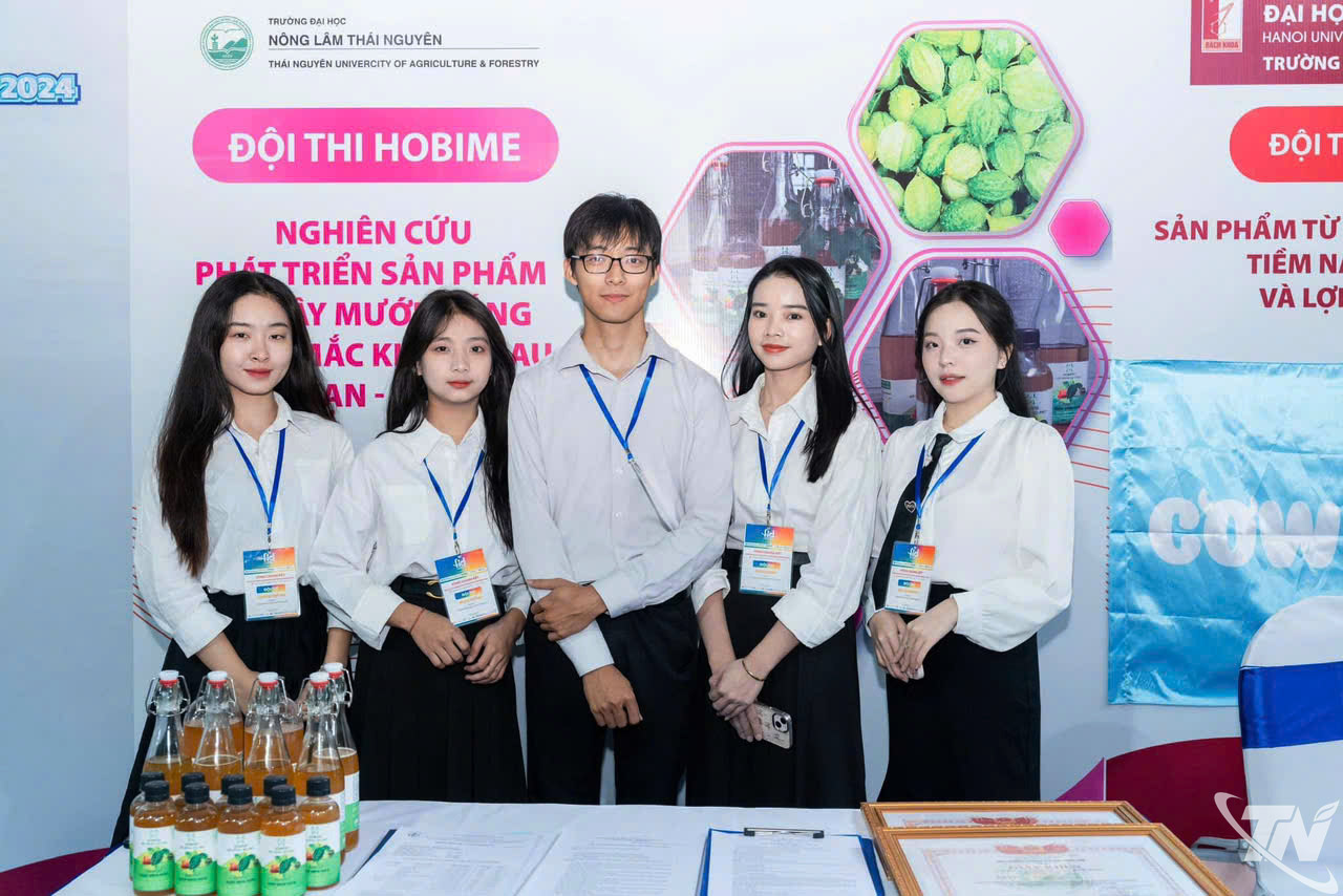 Đội Hobime giành Giải Ý tưởng độc đáo tại cuộc thi Food Innovation and   Development 2024 - The Future of Food.