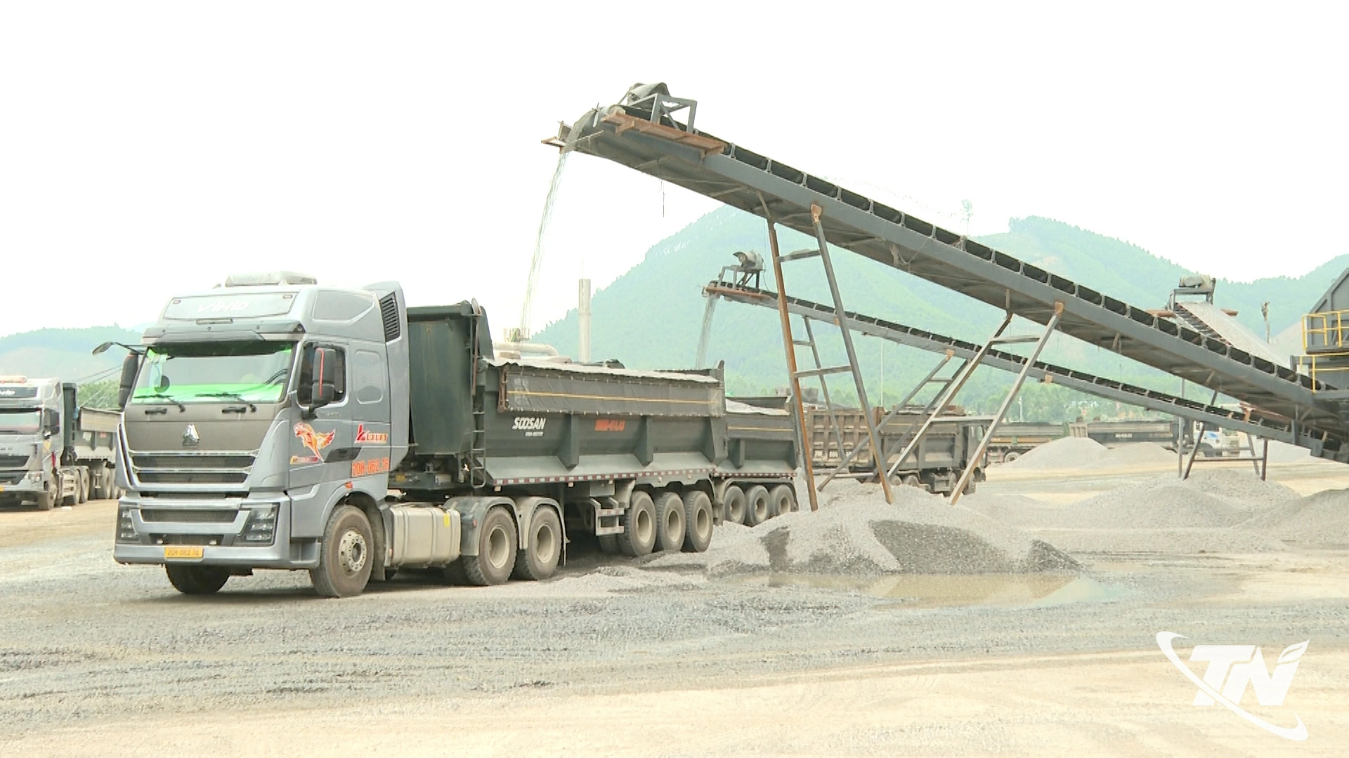 Nhiều dự án lớn đang được triển khai tại Thái Nguyên khiến nhu cầu đá xây dựng tăng cao.