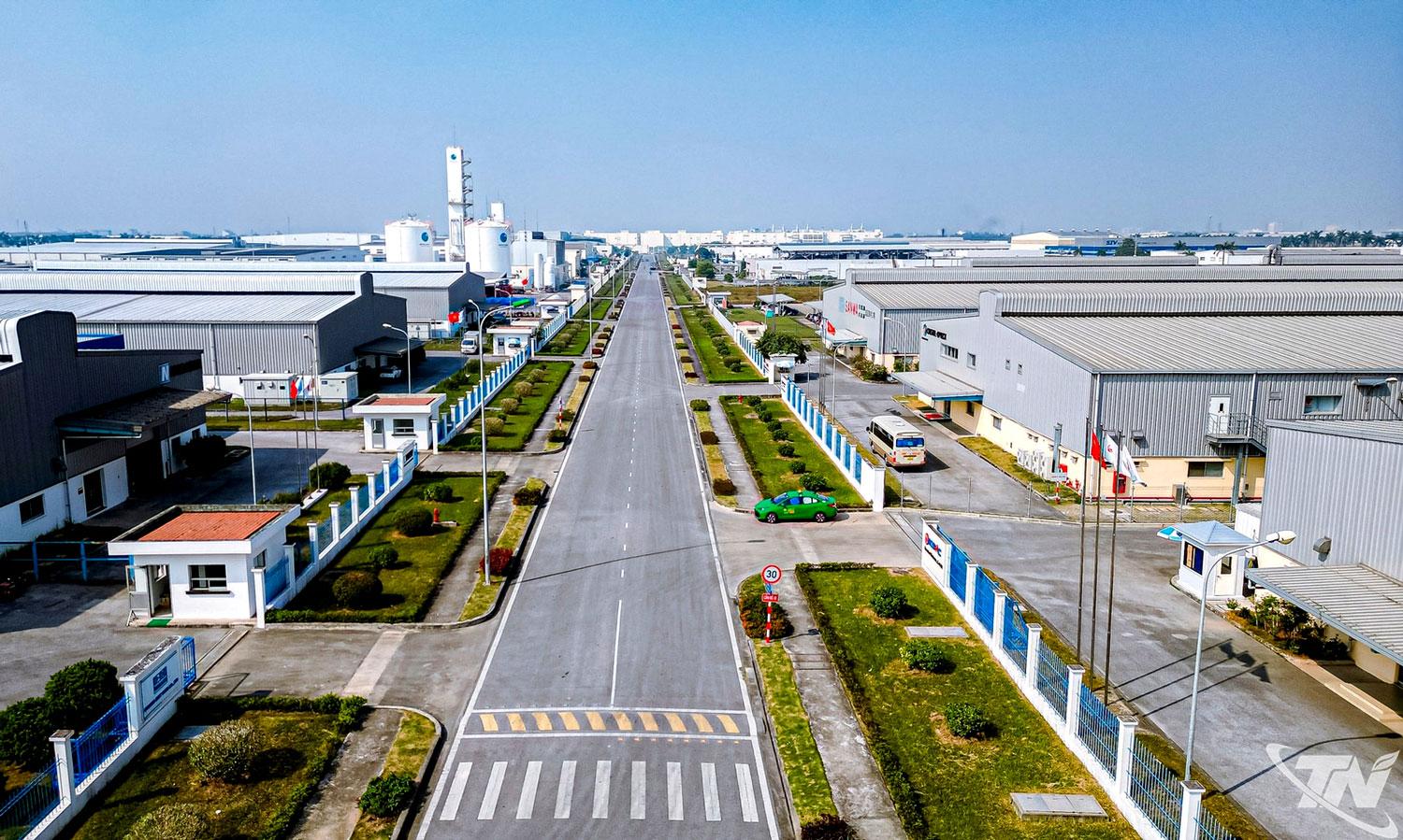 Khu công nghiệp Yên Bình tập trung nhiều doanh nghiệp điện tử, thể hiện định hướng thu hút các dự án FDI có chọn lọc.  