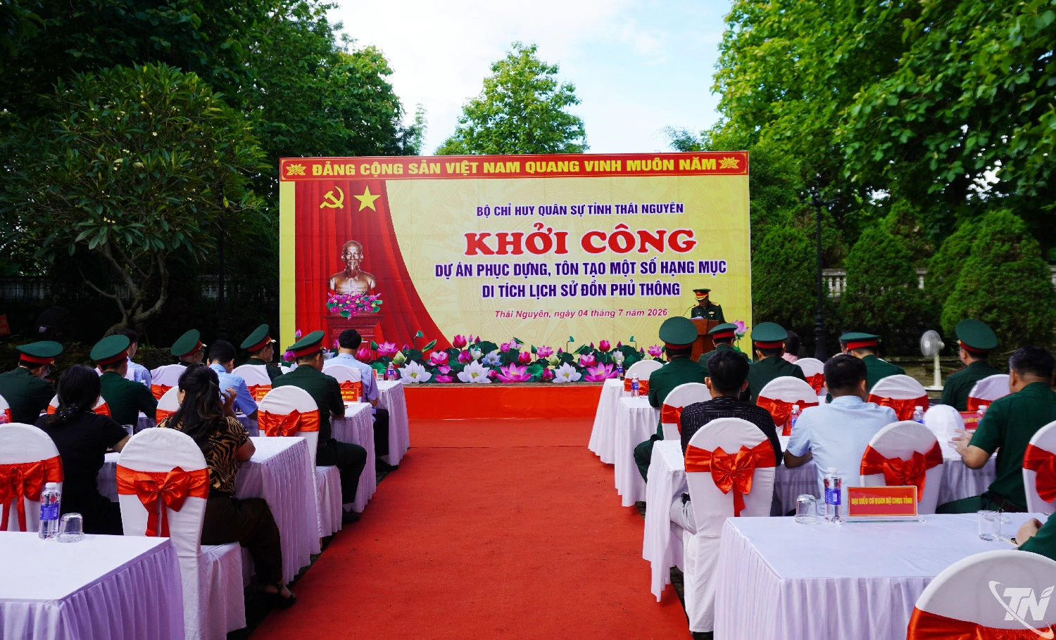 Quang cảnh buổi Lễ.