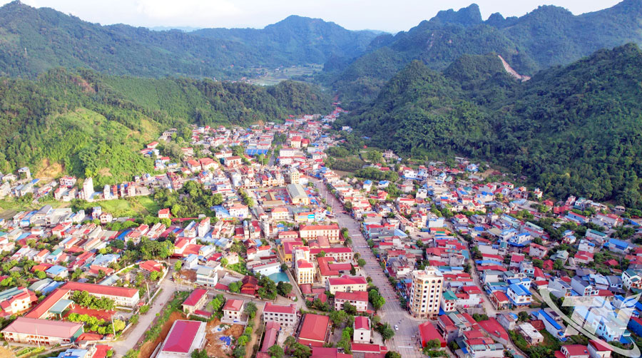 Một góc xã Chợ Đồn hôm nay.