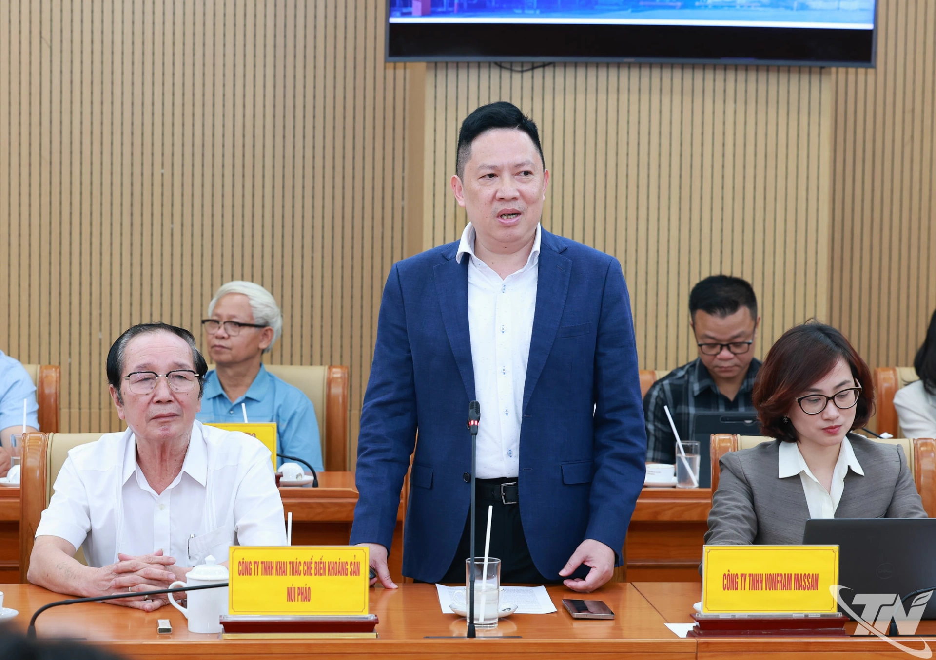 Đại biểu phát biểu tại Hội nghị.