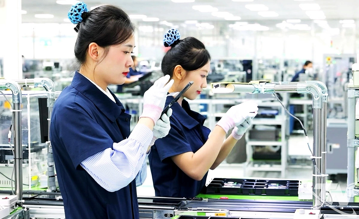 Công ty TNHH Samsung Electronics Việt Nam Thái Nguyên đóng góp trên 90% giá trị sản xuất công nghiệp của khối doanh nghiệp FDI trên địa bàn tỉnh