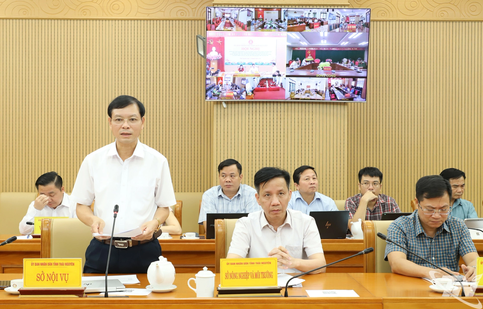 Đại biểu phát biểu tại Hội nghị.
