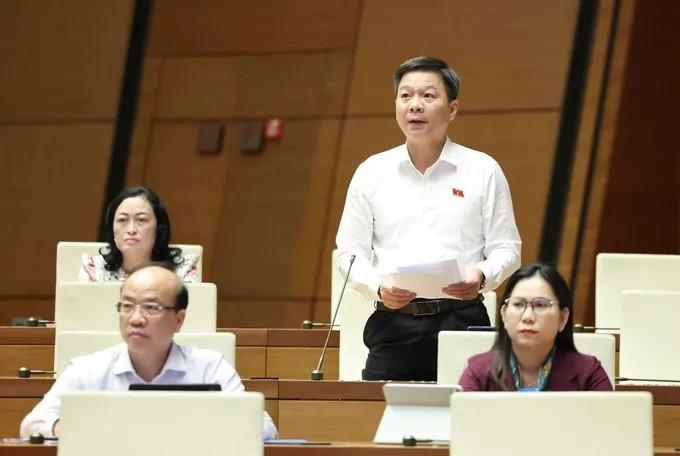 ĐB Nguyễn Bình Tân (Cà Mau). Ảnh: QUANG PHÚC