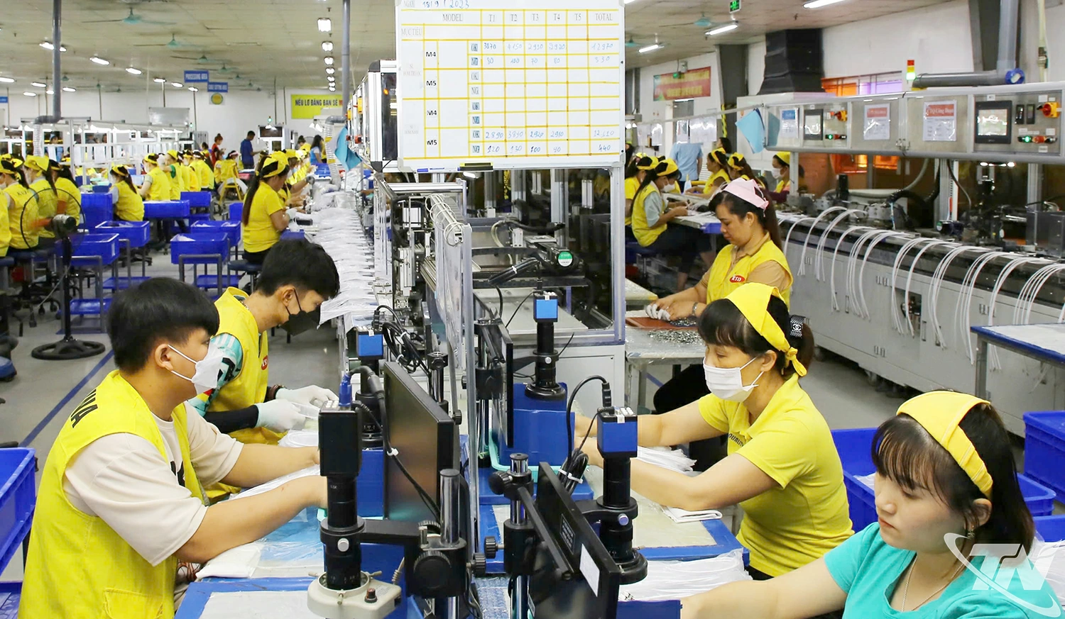ác sản phẩm điện tử tiếp tục giữ vai trò chủ lực trong cơ cấu xuất khẩu của tỉnh.
