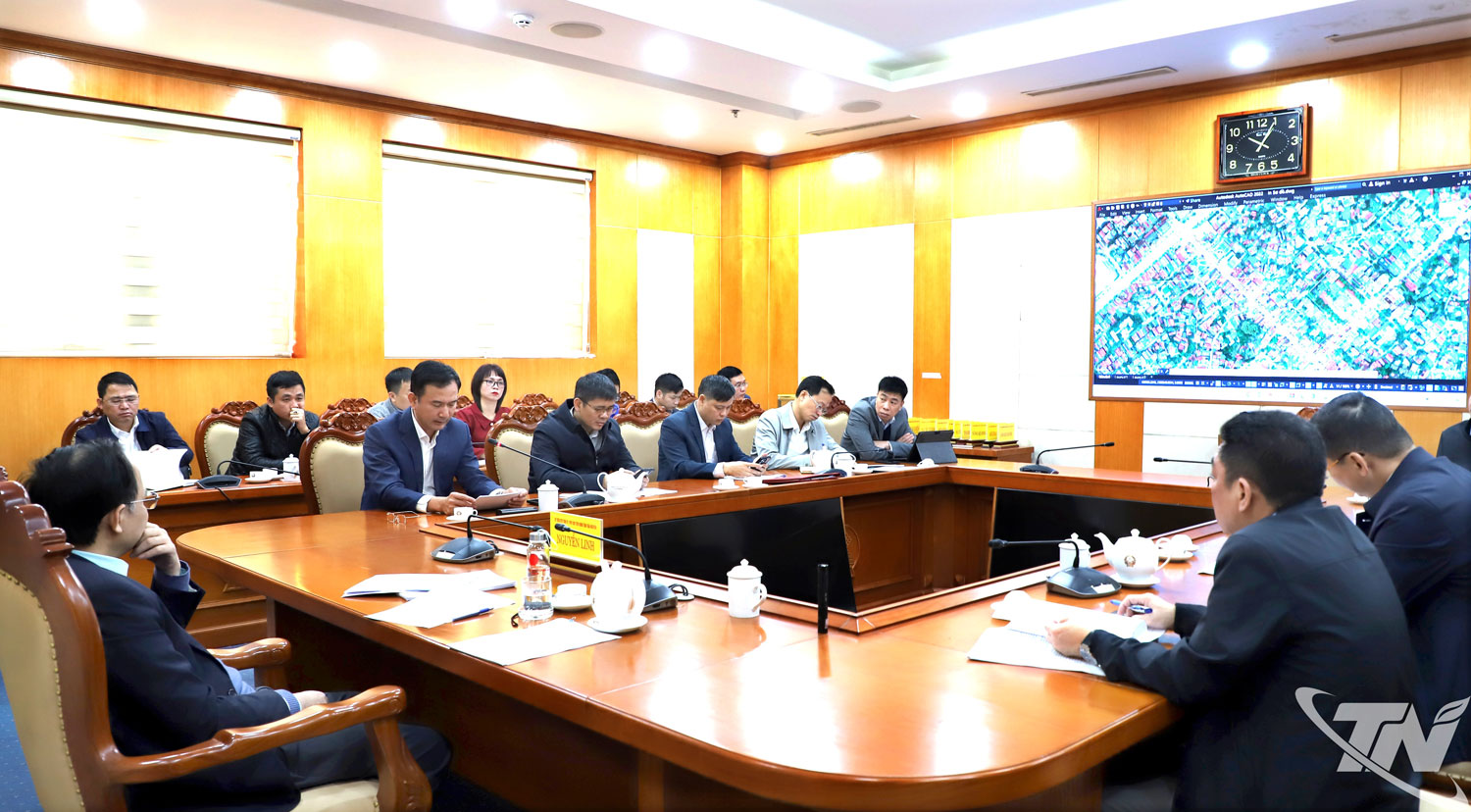 Các đại biểu dự tại cuộc họp.