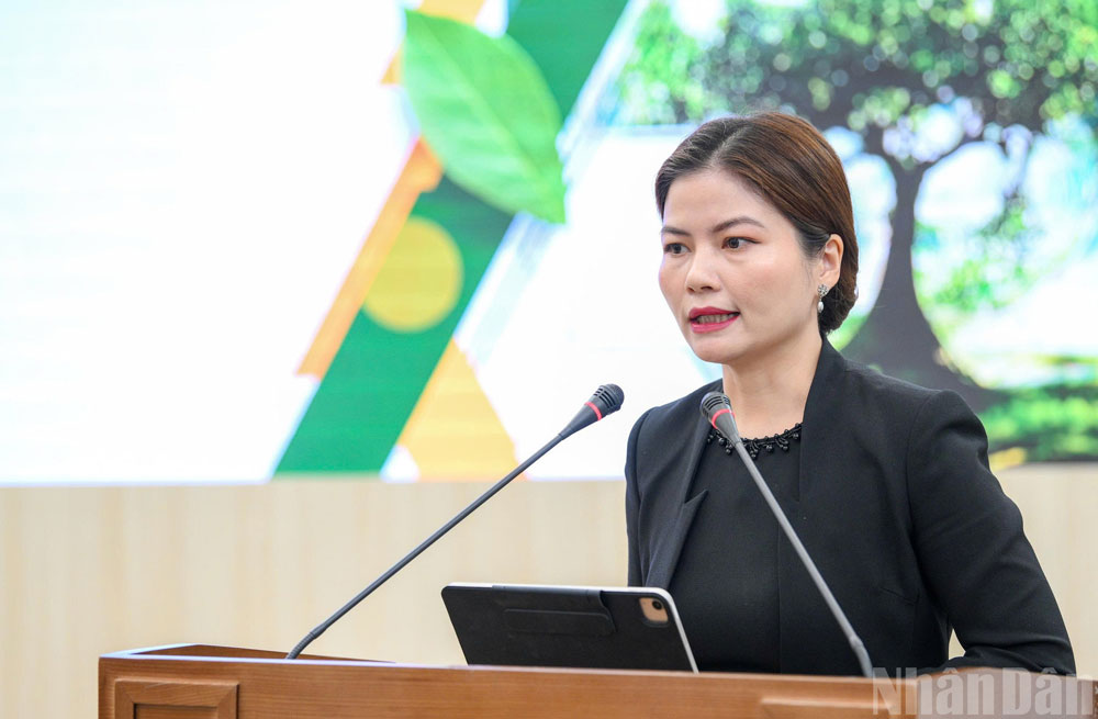 Bà Lê Thị Hoài Thương, Giám đốc đối ngoại Nestlé Việt Nam.