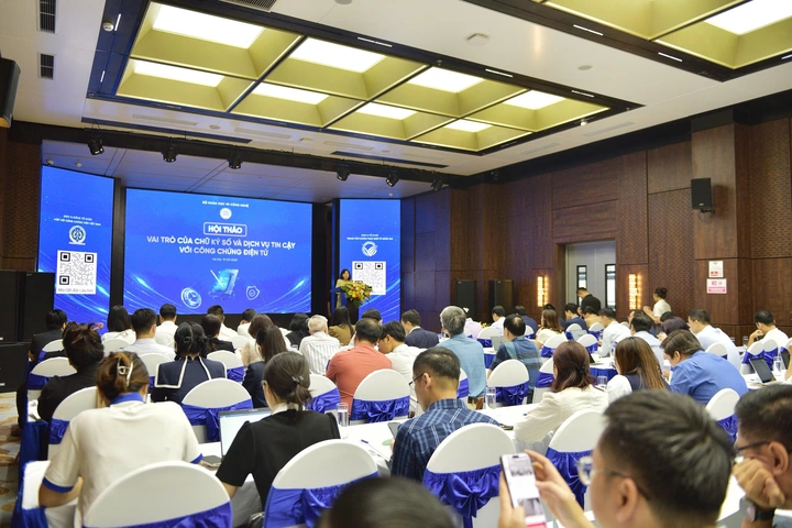 Vai trò của chữ ký số và dịch vụ tin cậy trong công chứng điện tử - Ảnh 1.