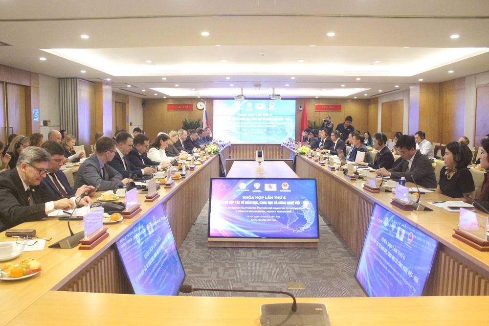 Khóa họp lần thứ 6 Ủy ban hợp tác về giáo dục, khoa học và công nghệ Việt - Nga- Ảnh 1.