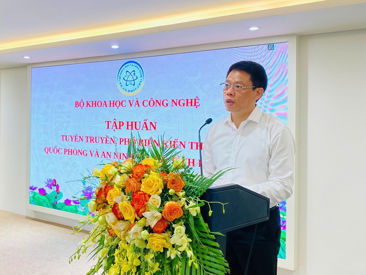Gắn khoa học, công nghệ với nhiệm vụ quốc phòng, an ninh trong giai đoạn mới- Ảnh 1.