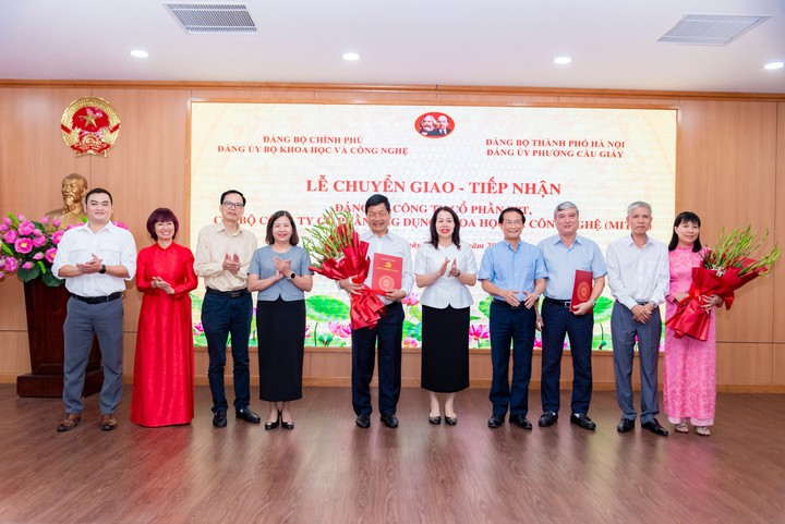 Đảng ủy Bộ Khoa học và Công nghệ hoàn thành chuyển giao 3 tổ chức đảng doanh nghiệp về địa phương- Ảnh 2.