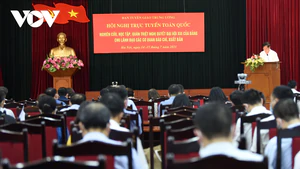 Đảng ủy Bộ Khoa học và Công nghệ nghiêm túc học tập, quán triệt Nghị quyết Hội nghị Trung ương 3, khóa XIV - Ảnh 12.