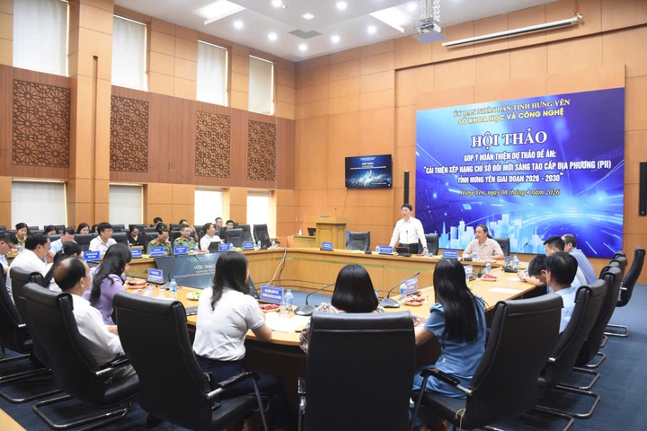Góp ý hoàn thiện Đề án nâng cao Chỉ số đổi mới sáng tạo cấp địa phương tỉnh Hưng Yên - Ảnh 4.