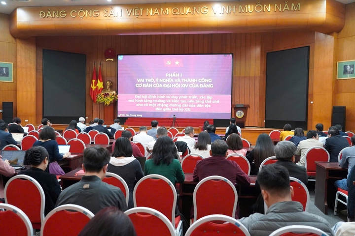 Bộ Khoa học và Công nghệ học tập, quán triệt và triển khai Nghị quyết Đại hội XIV của Đảng- Ảnh 2.