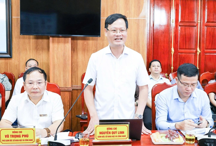 Đoàn công tác Bộ KH&CN làm việc với tỉnh Nghệ An về vận hành chính quyền địa phương cấp xã, phường - Ảnh 2.