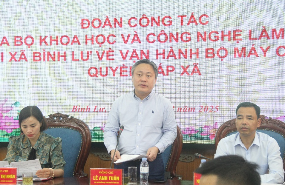 Đồng hành cùng Lai Châu vận hành chính quyền hai cấp: Bộ KH&CN gỡ khó, nâng hiệu quả quản lý nhà nước - Ảnh 4.