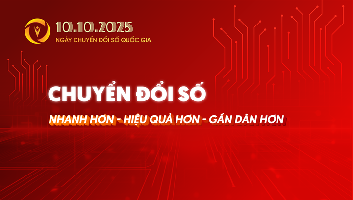 Ngày Chuyển đổi số Quốc gia năm 2025: Chuyển đổi số nhanh hơn, hiệu quả hơn, gần dân hơn- Ảnh 1.