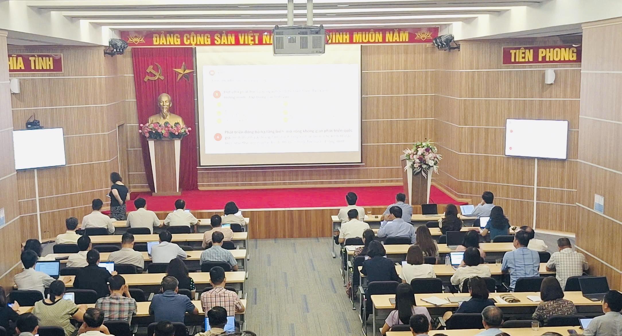 Đảng ủy Bộ Khoa học và Công nghệ nghiêm túc học tập, quán triệt Nghị quyết Hội nghị Trung ương 3, khóa XIV - Ảnh 4.
