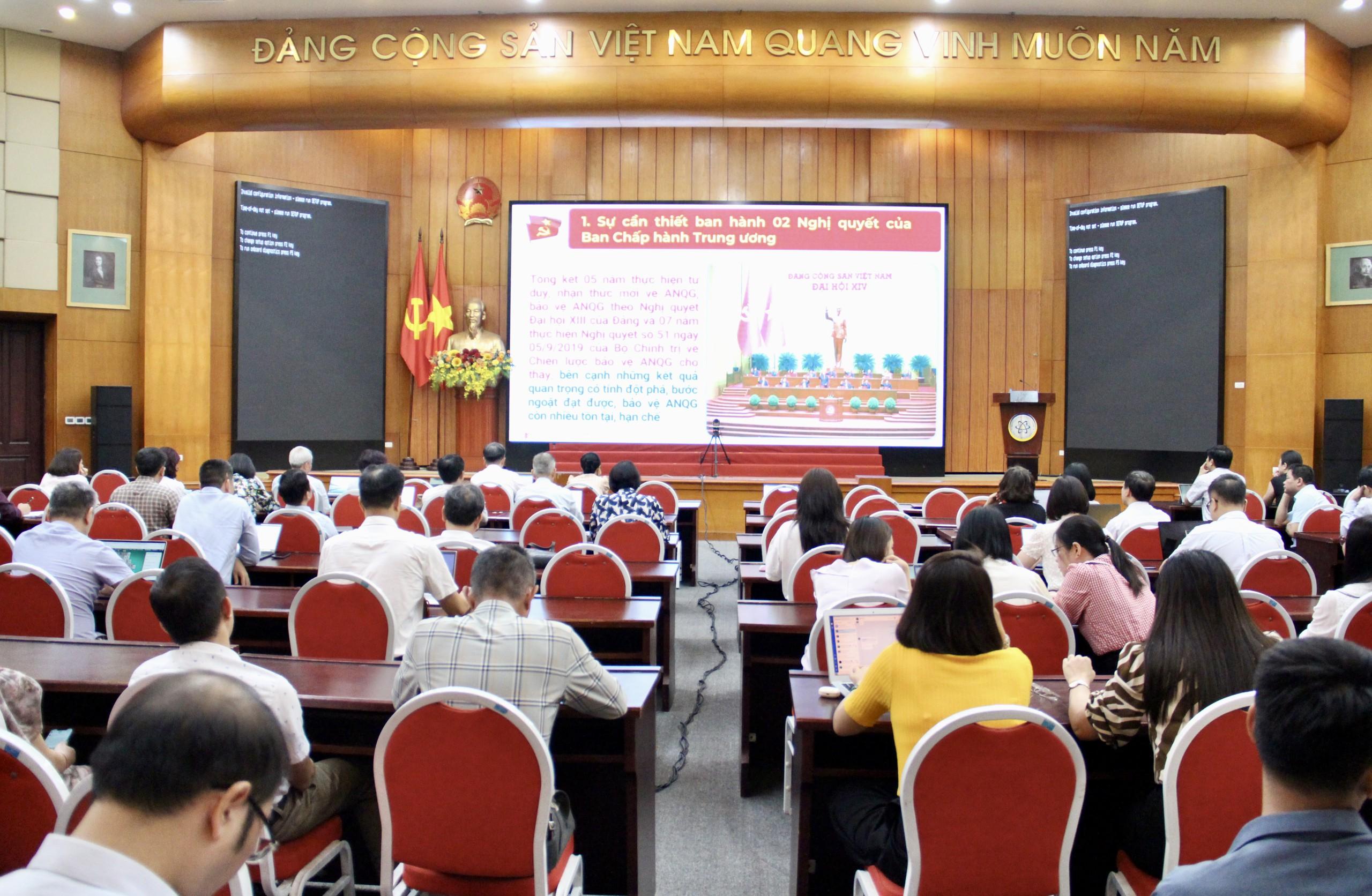 Đảng ủy Bộ Khoa học và Công nghệ nghiêm túc học tập, quán triệt Nghị quyết Hội nghị Trung ương 3, khóa XIV - Ảnh 2.