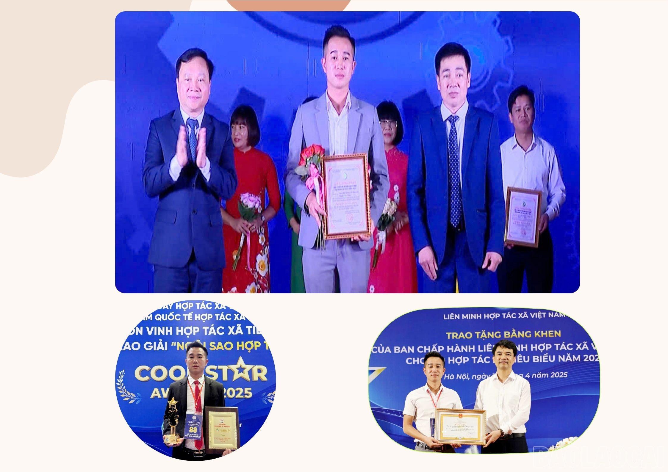 Với những thành tích đạt được, nhiều năm liền HTX Dịch vụ nông nghiệp Huỳnh Phát đã được các cấp vinh danh. baolaocai-br_hhggg.jpg