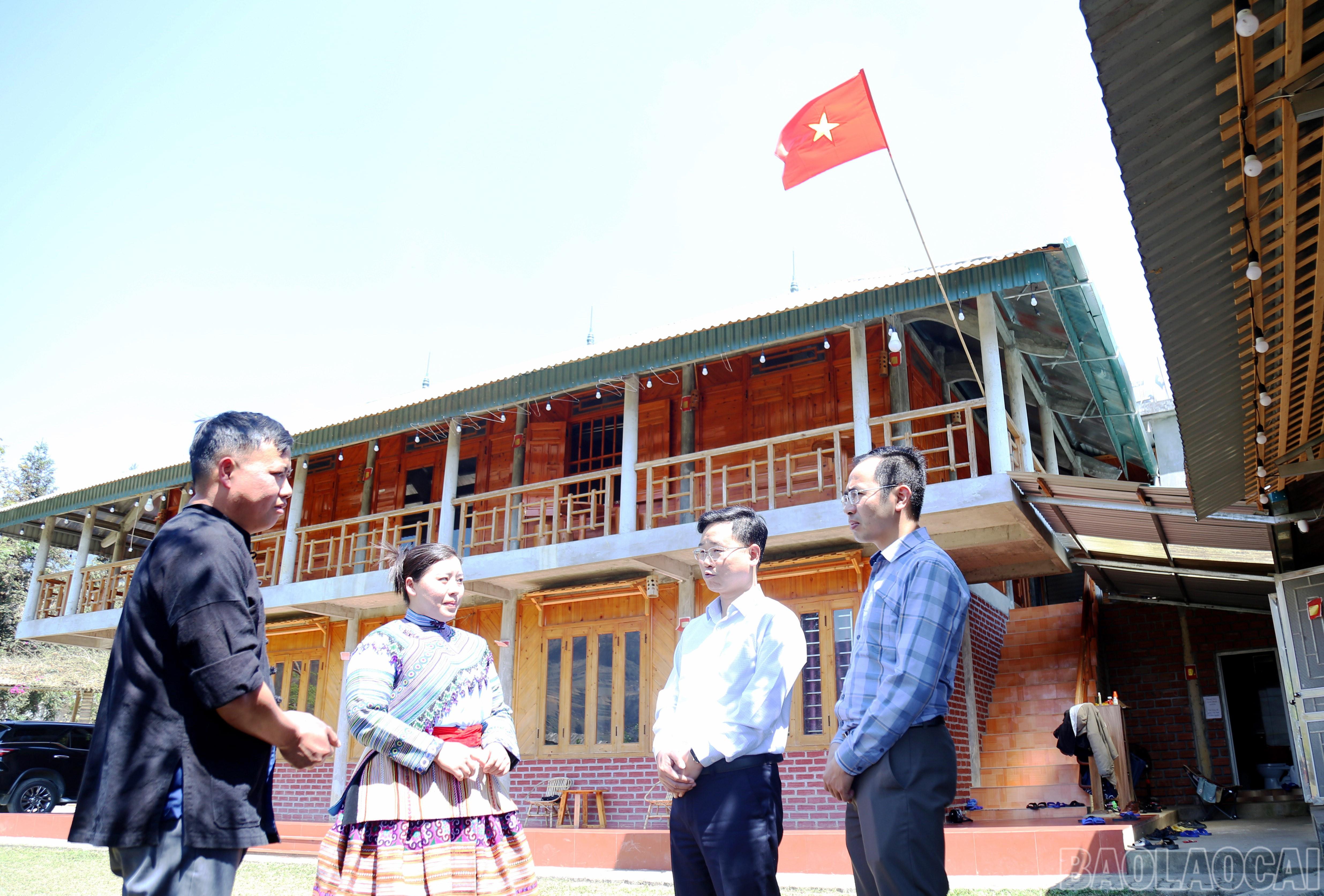 Học và làm theo lời Bác, đến nay, trên địa bàn toàn tỉnh đã có nhiều mô hình du lịch lưu trú do người dân địa phương làm chủ, hằng năm cho thu nhập cao. baolaocai-br_img-6957-3122.jpg