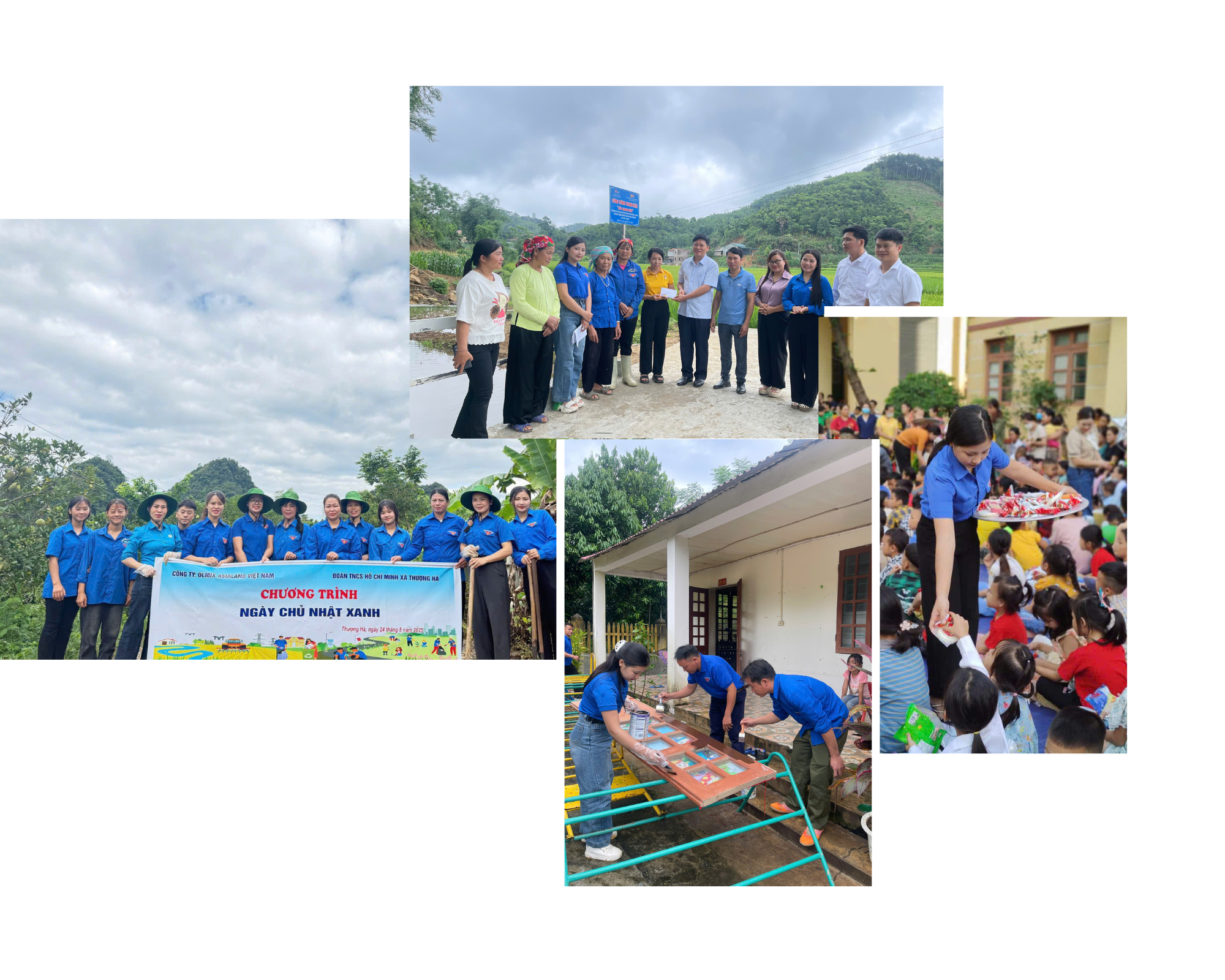 Các hoạt động Đoàn được chị Hương triển khai thực hiện sau khi sáp nhập. peach-orange-playful-birthday-photo-collage.png