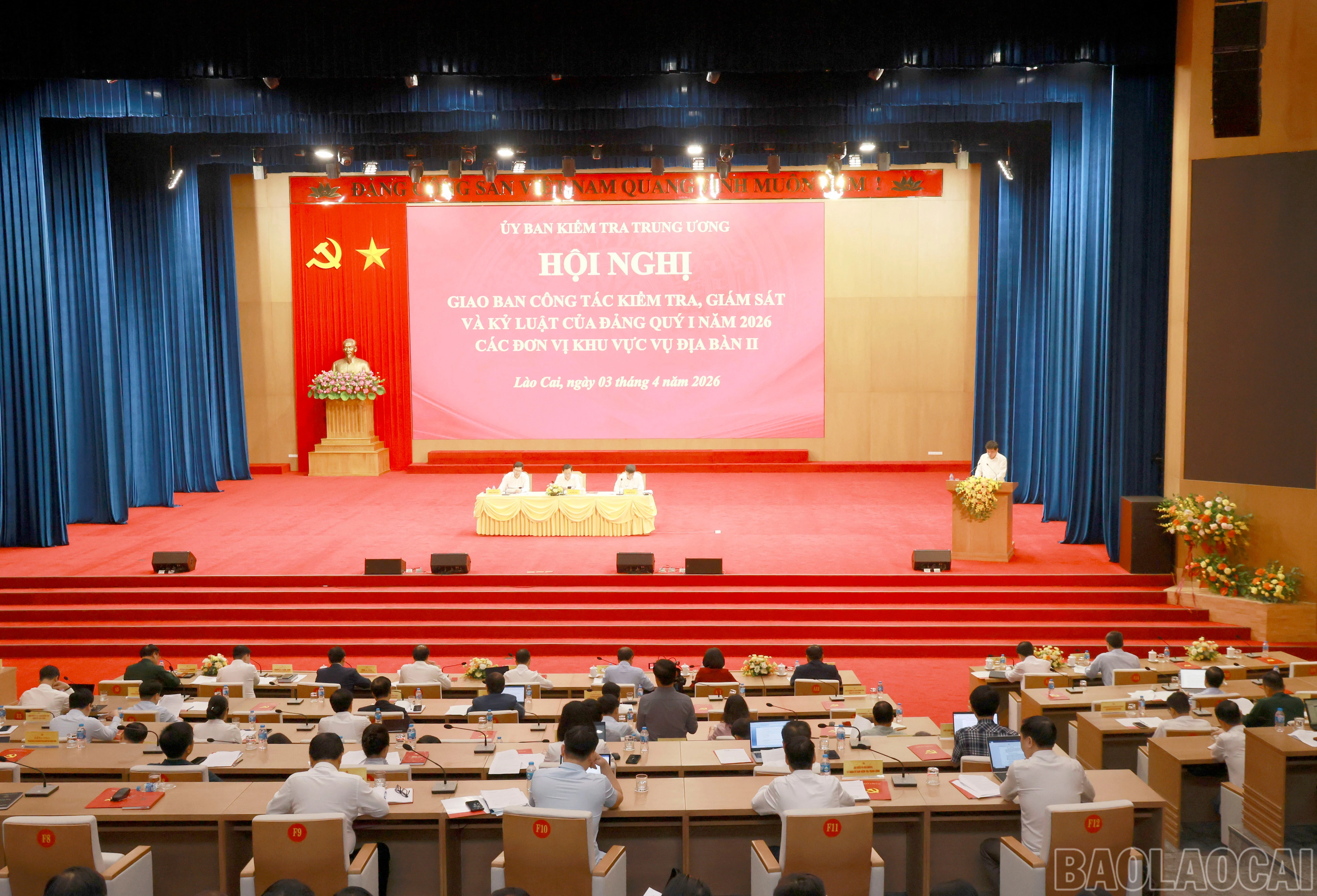 Quang cảnh Hội nghị. baolaocai-br_060a9884.jpg