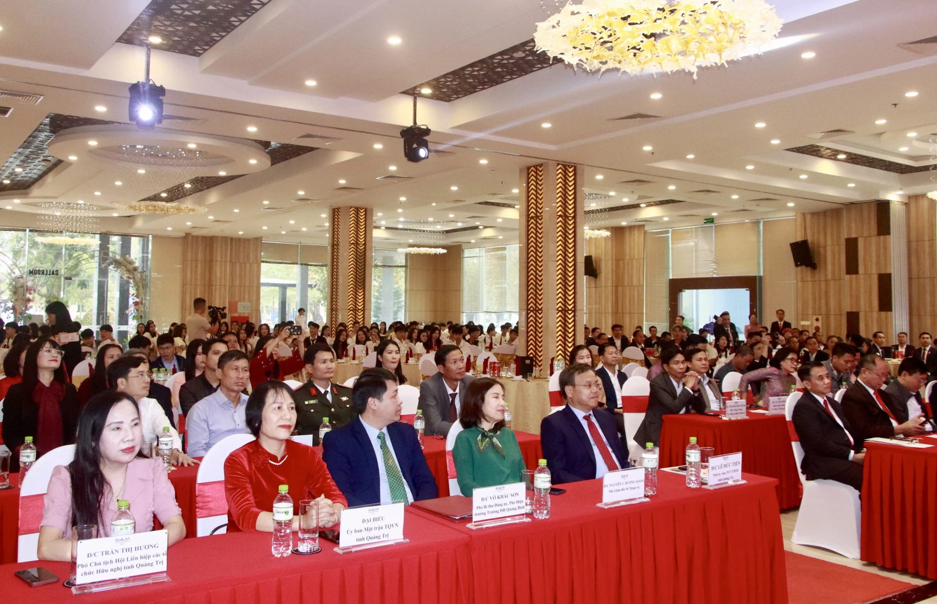 Đại biểu dự chương trình kỷ niệm - Ảnh: H.N