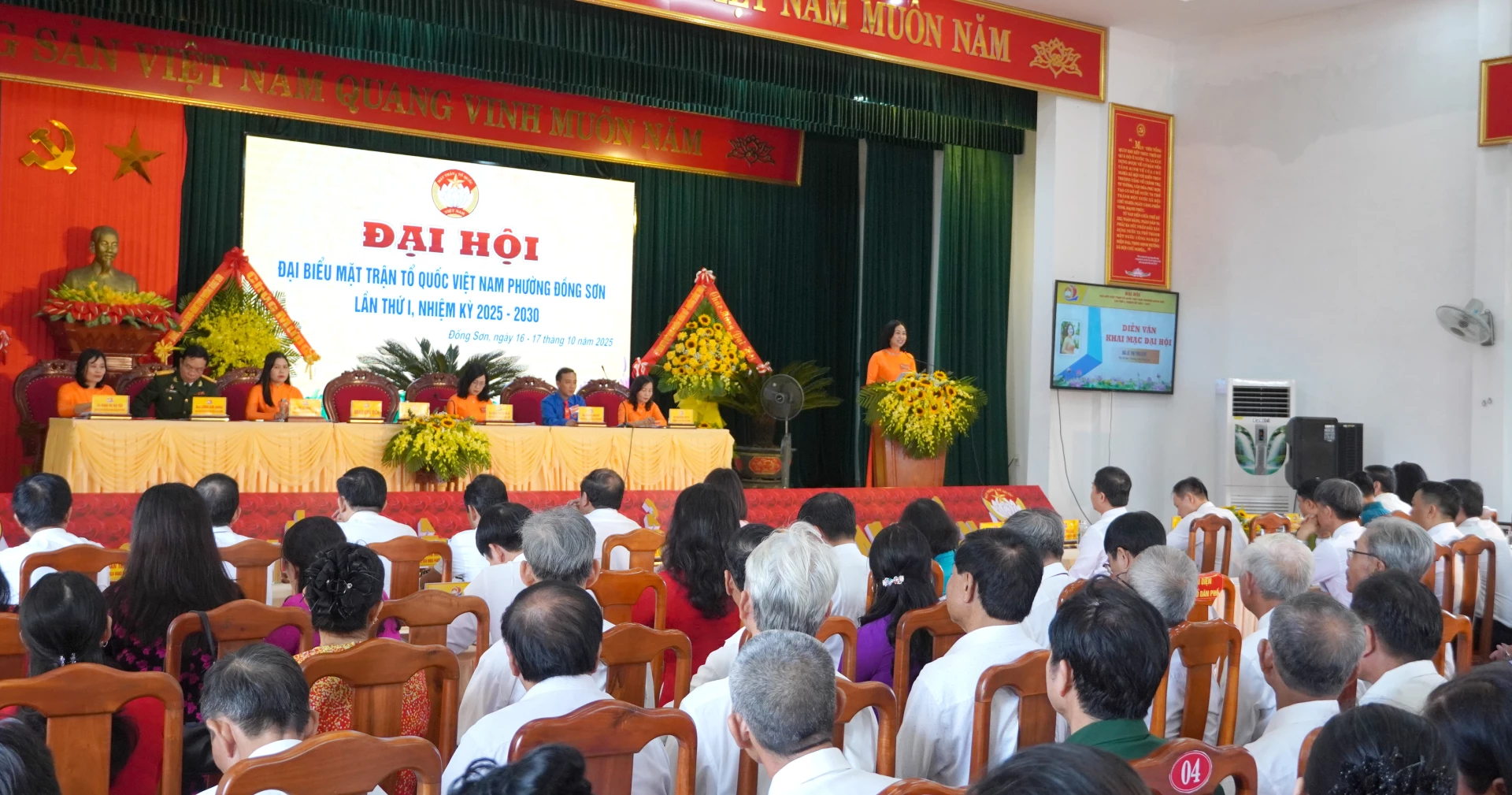 Quang cảnh đại hội. Ảnh: H.Tr.