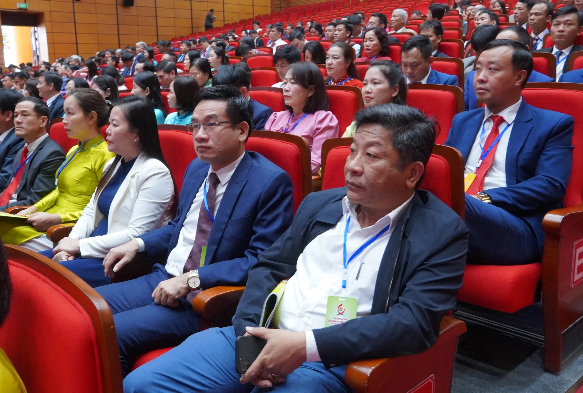 Các đại biểu dự đại hội - Ảnh: N.H