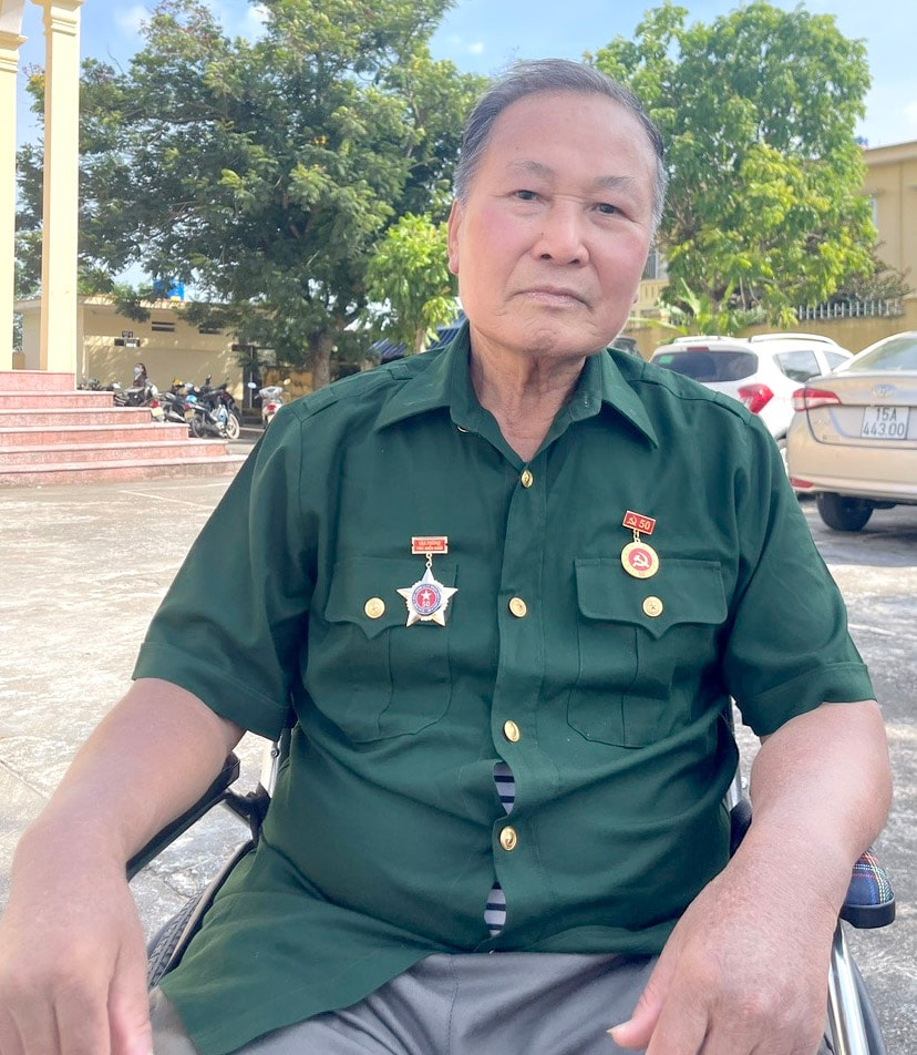 Đảng viên Phạm Duy Hưng, xã Hùng Thắng.