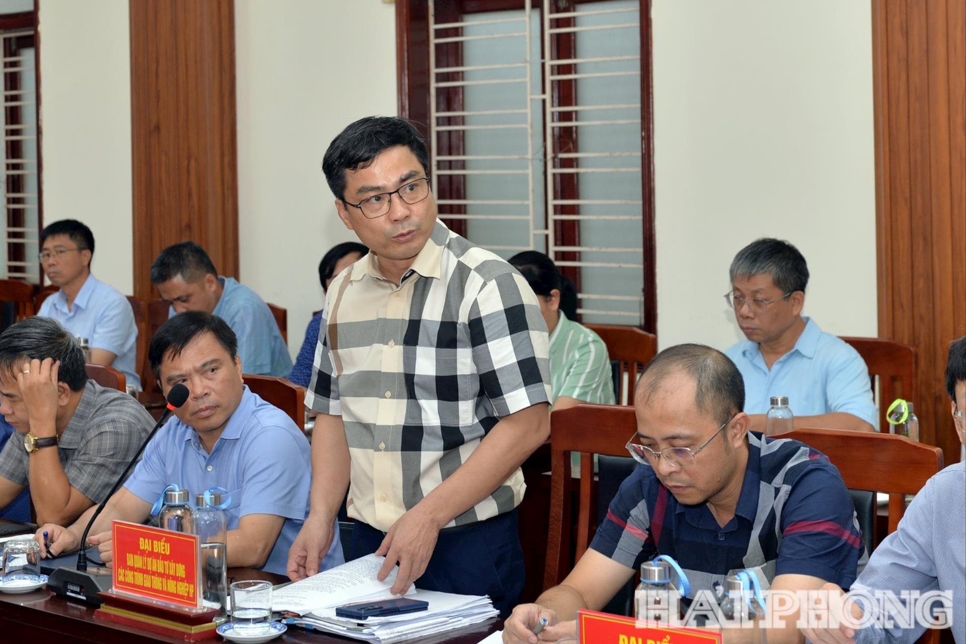 Ban quản lý dự án đầu tư xây dựng các công trình giao thông và nông nghiệp báo cáo tiến độ dự án