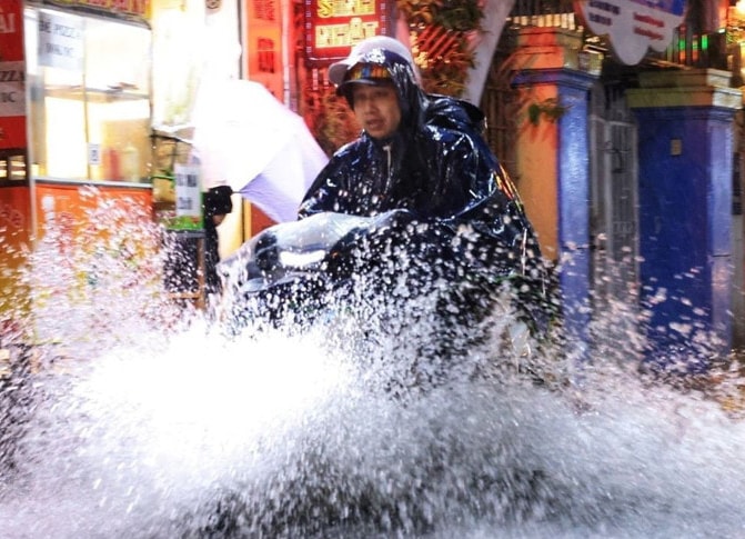 Từ 16 - 18/8, khu vực Hải Phòng có mưa vừa, mưa to, có nơi mưa rất to