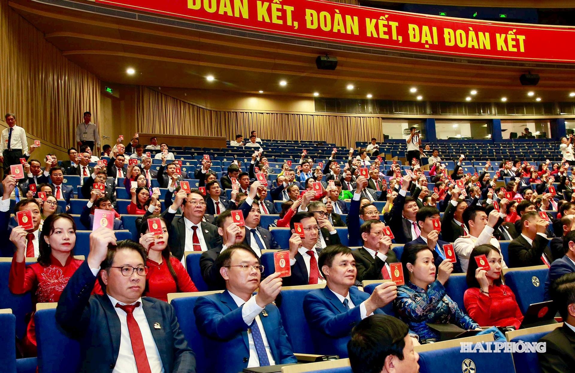 Đại hội đại biểu Đảng bộ thành phố Hải Phòng lần thứ I đã đề ra 5 đột phá chiến lược và 29 chỉ tiêu chủ yếu.