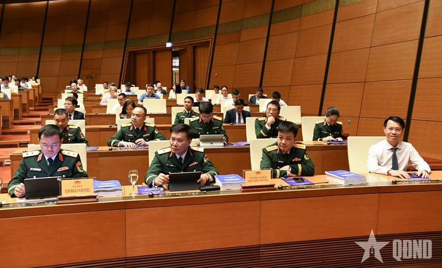 Các đại biểu tham dự hội nghị. (Ảnh: QĐND)