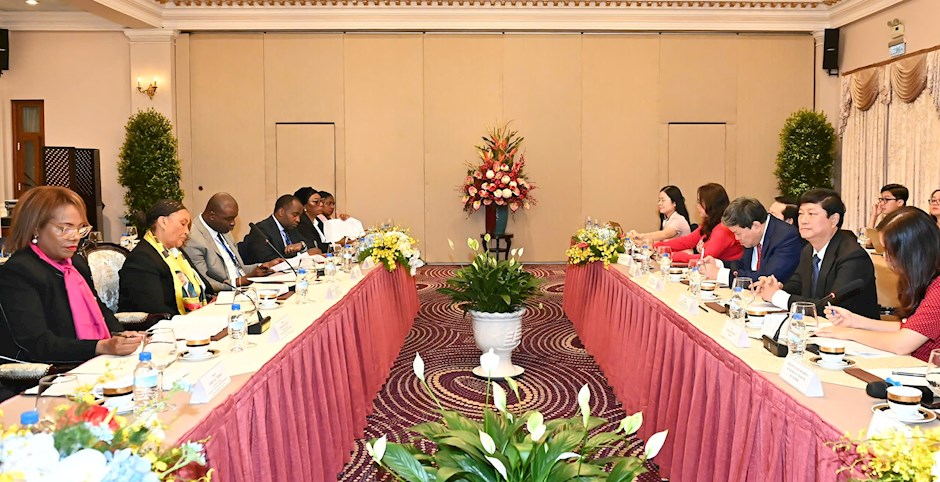 Quang cảnh buổi làm việc. Ảnh: SGGP