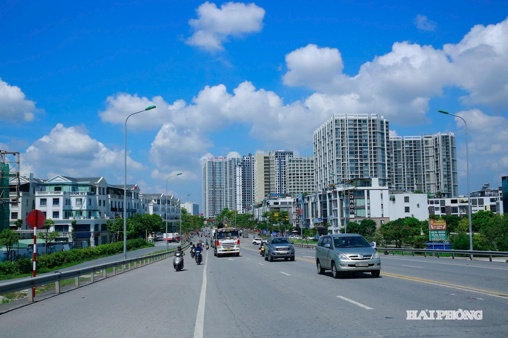 Hạ tầng đ&ocirc; thị của Hải Ph&ograve;ng ph&aacute;t triển vượt bậc những năm qua. Ảnh: DUY TH&Iacute;NH