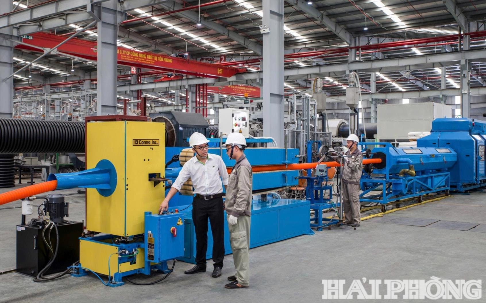 Đảng bộ Công ty CP Nhựa Thiếu niên Tiền Phong tập trung xây dựng tổ chức đảng vững mạnh, tạo sự đồng thuận trong cán bộ, đảng viên và người lao động (ảnh cơ sở cung cấp).