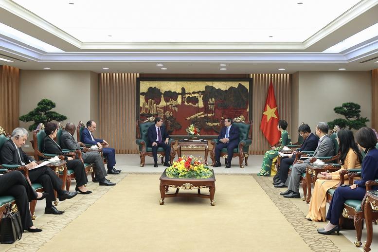 Thủ tướng Phạm Minh Chính tiếp Chủ tịch hãng Thông tấn Prensa Latina của Cuba- Ảnh 3.
