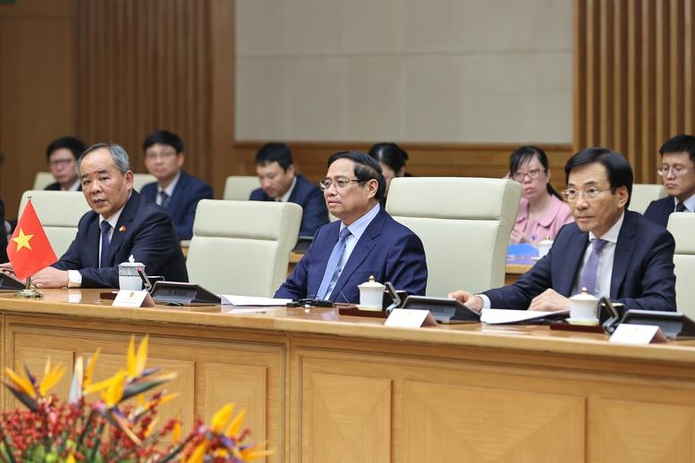 Thủ tướng Phạm Minh Chính hội kiến Quốc vương Brunei- Ảnh 7.