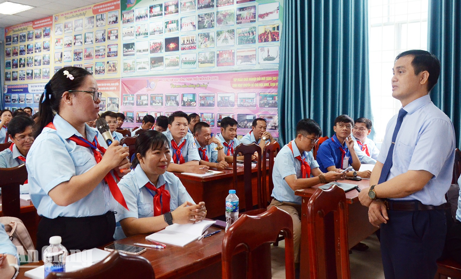 Hơn 130 cán bộ Đội ở An Giang tham gia bồi dưỡng nghiệp vụ