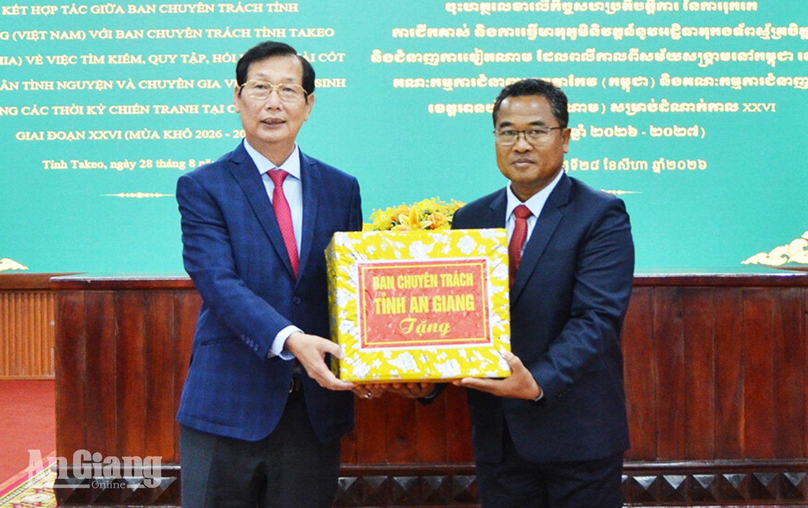 An Giang tiếp tục tìm kiếm, quy tập hài cốt liệt sĩ tại Takeo
