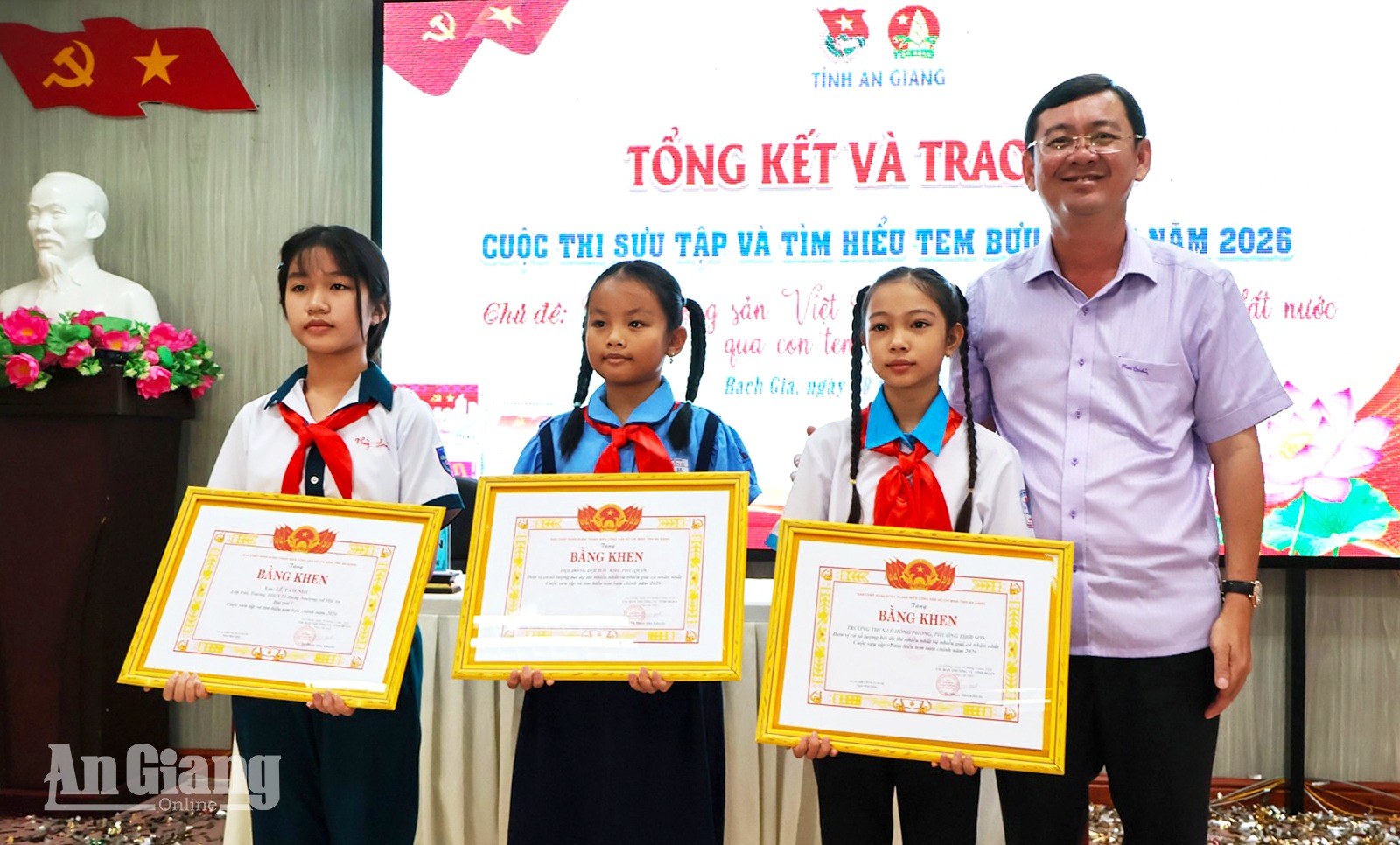 An Giang khen thưởng 172 tập thể, cá nhân trong công tác Đoàn - Đội