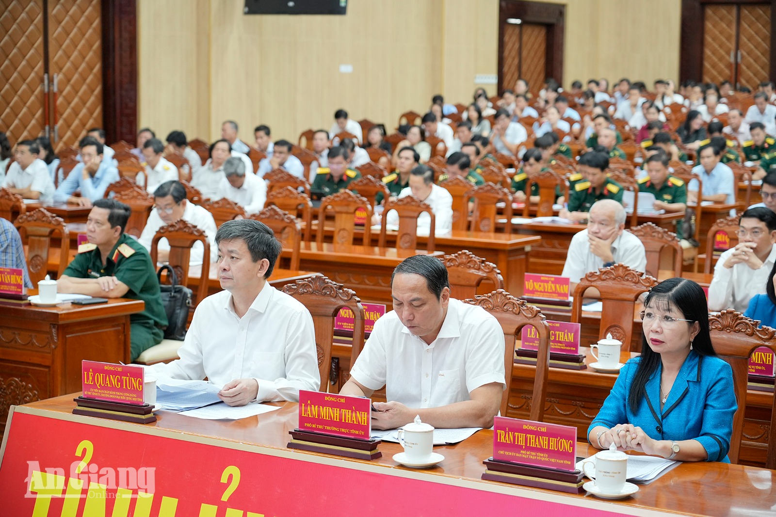 An Giang tổ chức 115 điểm cầu hội nghị quán triệt nghị quyết, chỉ thị của Bộ Chính trị