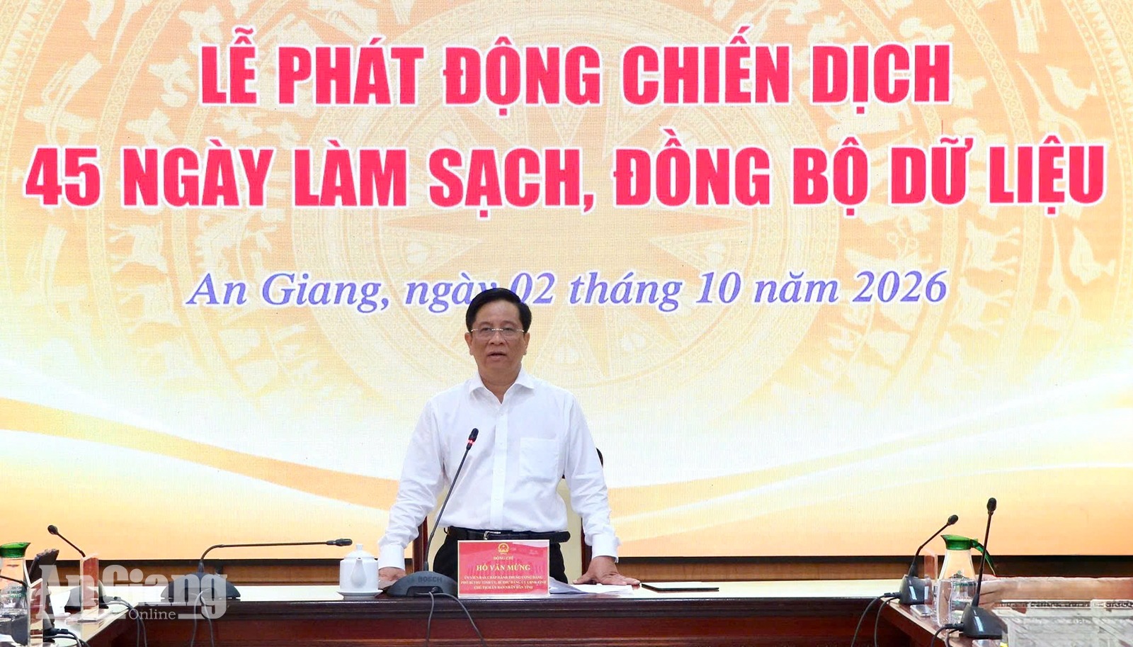 An Giang phấn đấu 80% công dân sử dụng tài khoản định danh điện tử mức độ 2