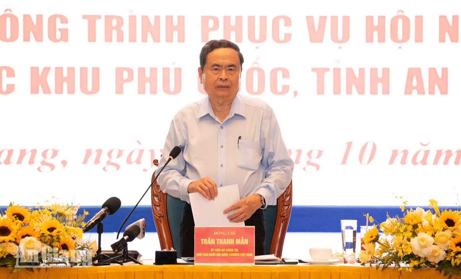 Chủ tịch Quốc hội Trần Thanh Mẫn: Công trình APEC 2027 phải bảo đảm “3 không”