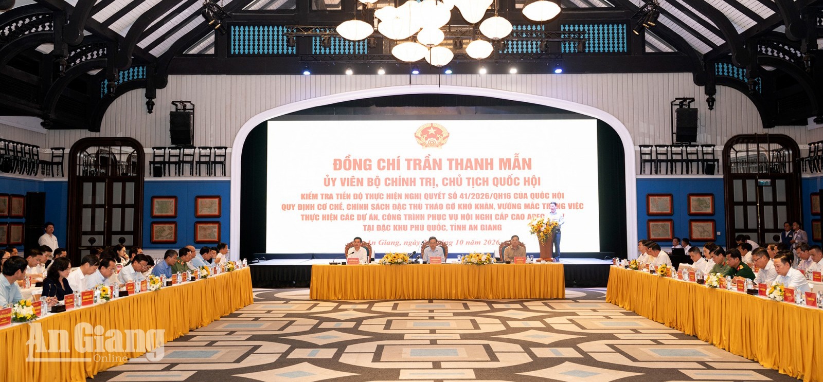 Chủ tịch Quốc hội Trần Thanh Mẫn: Công trình APEC 2027 phải bảo đảm “3 không”