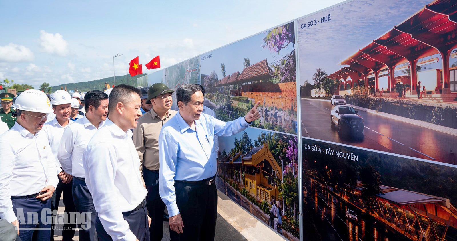 Chủ tịch Quốc hội Trần Thanh Mẫn kiểm tra tiến độ thi công các công trình phục vụ APEC 2027 tại Phú Quốc